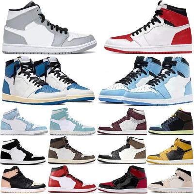 China Fashion Trend High OG TS PS Men Women Sneakers TS x 1s j1 Fashion Casual Sports Shoes Basketball Shoes for sale