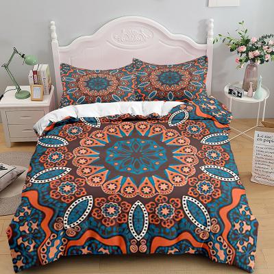 China Nondisposable Bedding Set Bed Linen Sheet Plaid Duvet Cover Double Queen Single King Quilt Covers Sets Bedding for sale