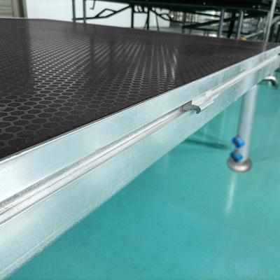 China Aluminum Portable Stage, With Side Lock To Connect Stage Whwt01 for sale