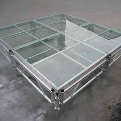 China Aluminum Alloy Glass Stage Assembly Quick Stage Whwt01 for sale