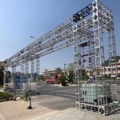 China 400*600mm Truss System Block Corner Connection 400x400mm Aluminum Triangle Plate Truss Whtr-361we8300400 for sale