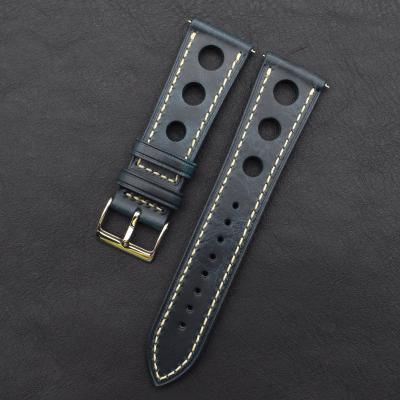 China Accessories 24mm Washable Smart Watch Genuine Leather Watch Band Strap 22mm for sale