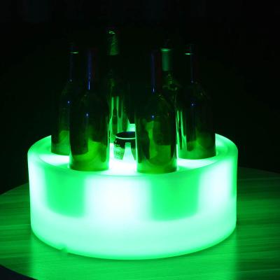 China PE Plastic Hot Selling Glowing Led Serving Tray for sale