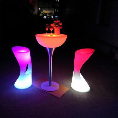 China Bar Table led bar table purchase / interactive touch light base table decorations led projection table clock for sale