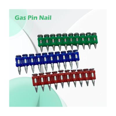 China Flat various galvanized gas pin nail driving pin concrete shooting nail for sale