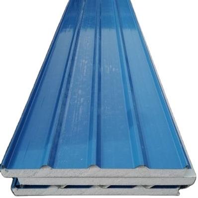 China Easy Installation China Factory Price EPS Panel House Panel Roof Sheet PU Foam Panel Roof Insulated Sandwich Panel for sale