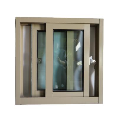 China Small Aluminum Folding Screen Sliding Glass Windows Mobile Home for sale