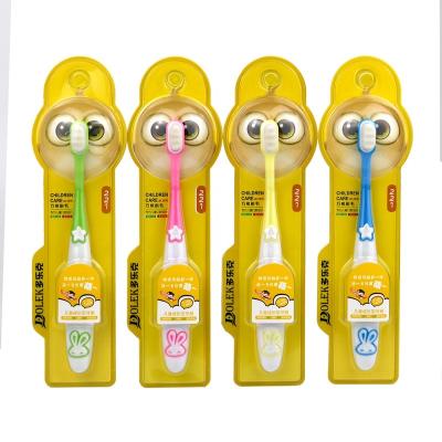 China Food Grade Disposable Kids Toothbrush Baby Nano Toothbrush With Ultra Soft Bristles for sale