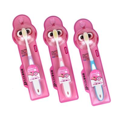 China Disposable Kids Dental Care Oral Hygiene Toothbrush With Nano Stiffens Rubber Handle Toothbrush for sale