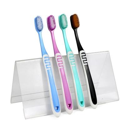 China High Quality Disposable Travel Toothbrush Case Portable Holder Cover Adult Toothbrush for sale