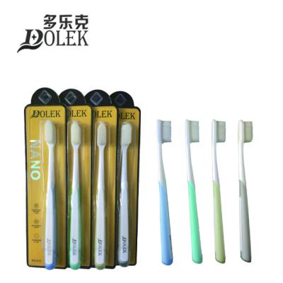 China Perfcy disposable micro nano extra soft adult toothbrush deep cleaning good quality nano sensitive toothbrush for sale