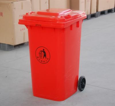 China 240 Liter Flip Cover Plastic Hdpe Dustbin Viable Container Wheelie Outdoor Waste Recycle Bin for sale