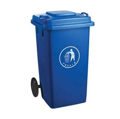 China Sustainable Industrial Waste Container Trash Can Waste Bin Recycle Waste Bins With Lid Plastic 96 Gallon Trash Bin Plastic for sale