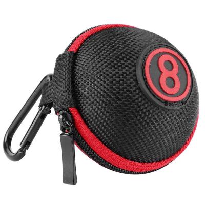 China Portable EVA Billiard Ball Bag EVA Billiard Carrying Case Holder 7.5*6.5*6.5cm Billiards Protector Bag Accessory for sale