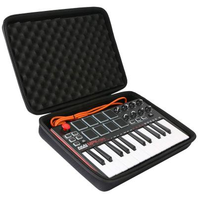 China Electronic Bag Waterproof Dustproof Shockproof Eva Tool Carrying Hard Keyboard Case for novation Launchkey for sale