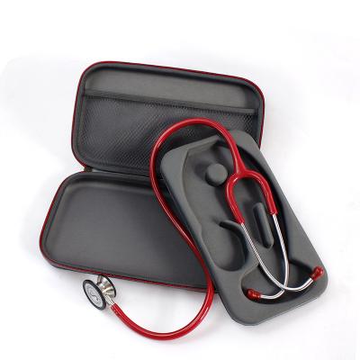 China Custom Hard Shell EVA Sphygmomanometer Stethoscope Case Storage Anti-cloth+EVA+Velvet Medical Tool Carry Case for sale