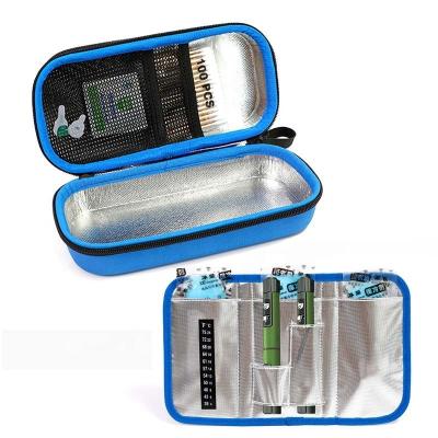 China Travel Insulin Pen Keep Cooler Portable Eva Insulin Pen Carry Case Cooler For Travel With Zipper for sale