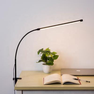 China Flexible High Quality Clip Desk Lamp Natural Light LED Strip LED Desk Lamp Long Clip Desk Lamp for sale