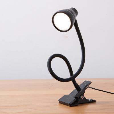 China 5W Flexible USB Led Desk Lamp Reading Study Flexible Neck Led Clamp Desk Lamp Table With Good Price for sale