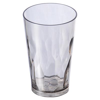 China Sustainable contemporary design transparent drop-resistant smooth thornless round bottom drink mug for sale