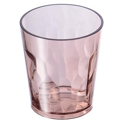 China Customized Sustainable Household Transparent Drinking Thick Bottom Cup Drop Resistant Mouthwash Cup for sale