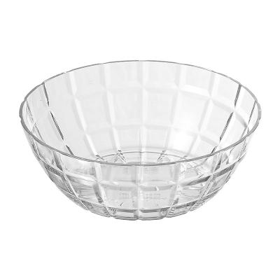 China Wholesale Viable Large Capacity Transparent Heat Resistant Cold Resistant Super Fruit Bowl for sale