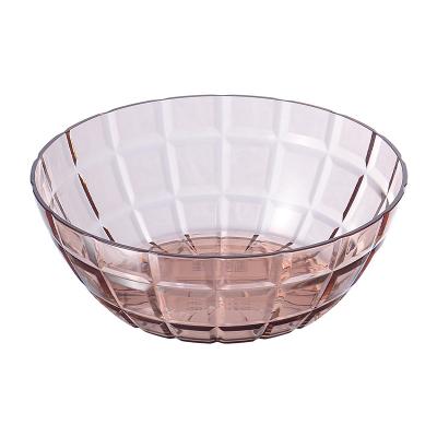 China Sustainable Durable Transparent Household Goods Large Capacity Fruit Cutlery Multifunctional Bowl for sale