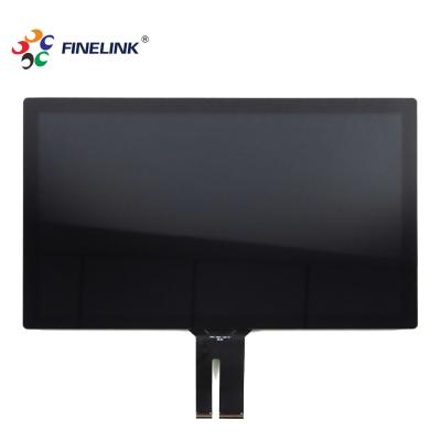 China Panel táctil negro de tamaño mediano-grande más pantalla de unión óptica LCM Panel táctil capacitivo en venta