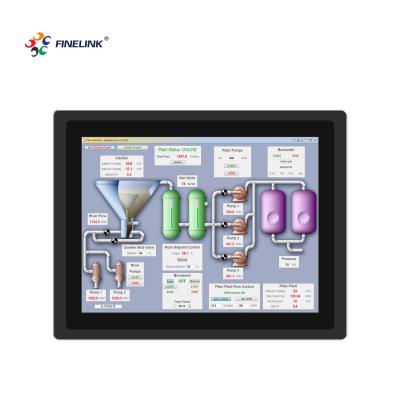 China Waterdichte industriële AIO PC 15 inch industriële touch panel computer Te koop