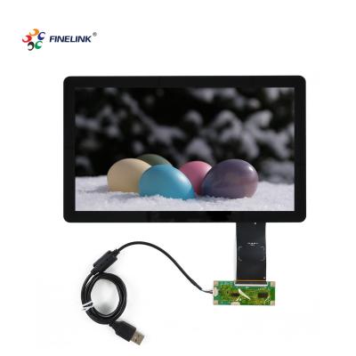 China Linux Open Frame Touch Display 15,6 inch Multi Drive IC LCD Touch Panel Monitor Te koop