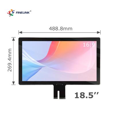 China Pantalla táctil de entrada múltiple personalizada de 3 mm directamente verificada 178° Ángulo de visión 250x428mm Sensor OD en venta