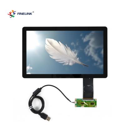 China 11.6'' Waterproof USB/IIC/RS 232 PC Capacitive Touch Panel 7H Hardness R10 Sensor IK10 Lens VA 257*146mm for sale