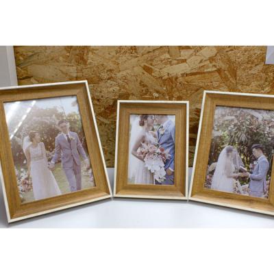 China High wooden standard and high quality wood led photo frame for sale