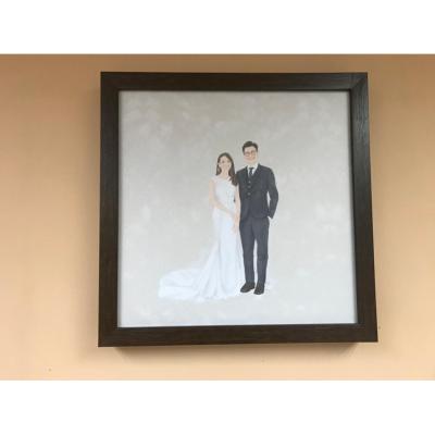 China Factory Supply Durable And Wooden Photo Frame Wedding Wedding, Classic Photo Frame for sale