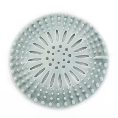 China Jiutian Non-Deformable Silicone Hair Stopper Hair Catcher Shower Drain Covers Suit for Bathtub and Bathroom Kitchen for sale