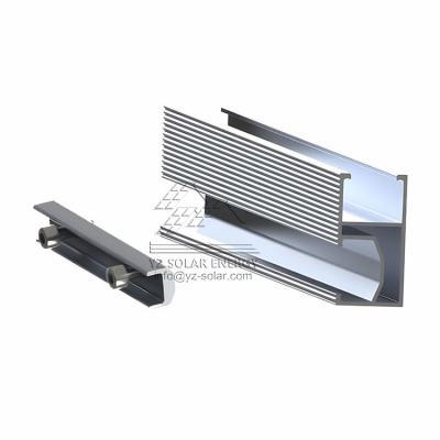 China Roof Solar Mounting Panel Solar Powered Mounting Rail Installed By Tile / Tin / Flat Roof for sale