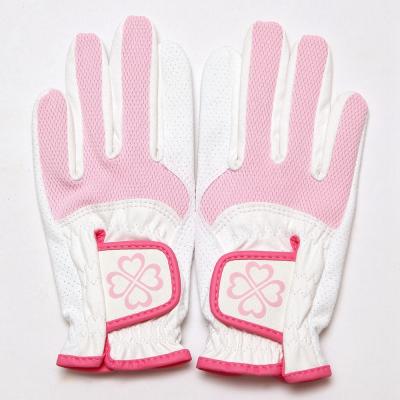 China Lightweight/Breathable/Comfortable Mesh Non-Slip Microfiber Glove 3D Kid Teen Golf Gloves Custom Performance for sale