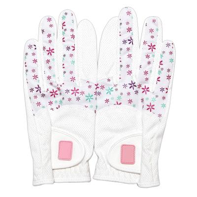 China Manufacturer Wholesale Women Ladies Microfiber Lightweight/Breathable/Comfortable Custom Golf Gloves for sale