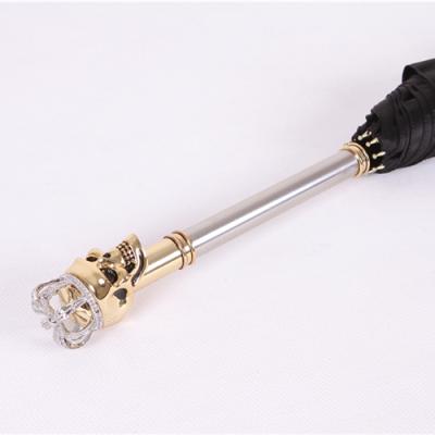 China Royal Luxury Windproof Super Fiber Umbrella Human Skeleton Carbon Premium Umbrella for sale