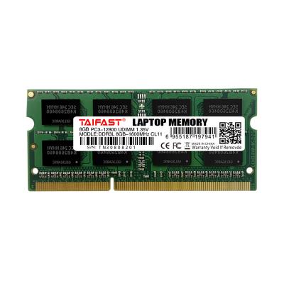 China RAM Memoria Computer Parts LAPTOP Taifast Memory RAM 2GB 16GB 8GB 4GB DDR3 SO-DIMM Memory Socket Module For Laptop Notebook for sale