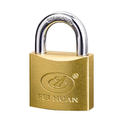 China Custom High Quality Cylinder Medium Duty Iron Steel Sanded Iron Copper Padlock for sale