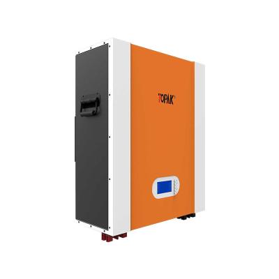 China Topak 10kw 51.2v 200Ah 10KW Home Power Wall LiFePo4 Lithium Ion Batteries Solar Energy System for sale