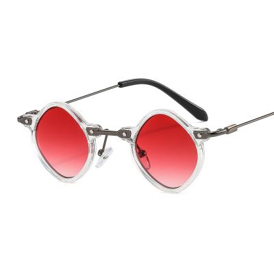 China New fashion sunglasses 2020 big glass frame united frameless sunglasses men and women letter glasses sunglasses shape sunglasses for sale