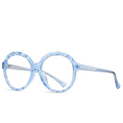 China 2020 Reading Glasses High Quality Fashion TR90 Glass Optical Frame Round Glasses for sale