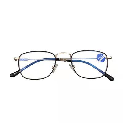 China Slim Glasses For Read Wholesale Cheap Custom Logo Brand Your Own Metal Foldable Reading Glasses for sale