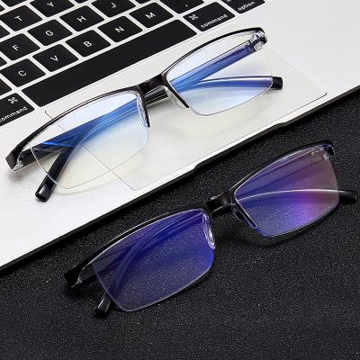 China For unisex glass design plastic material rectangular reading glasses new reading glass factory direct sales for the elderly for sale