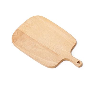 China Viable Factory Wholesale Bamboo Wood Handle Cutting Board Pizza Breadfruit Baking Cheese for sale