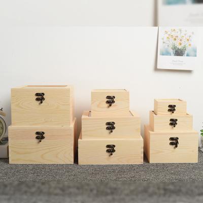 China Wholesale Handmade Environmental Customized Bamboo Wine Box Wood Boxes Stash Box for sale