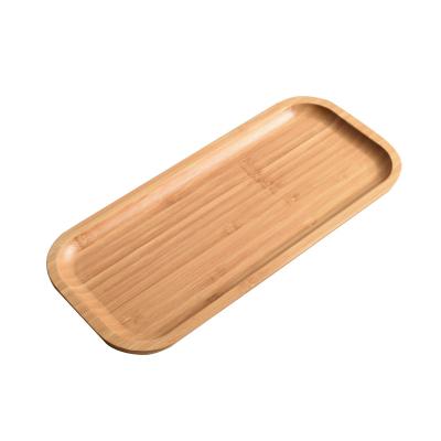 China Tray Board Acacia Serving Board Disposable Handcrafted Woodland Fruit Dish Restaurant Dinner Dish Snacks Wooden Board for Food for sale