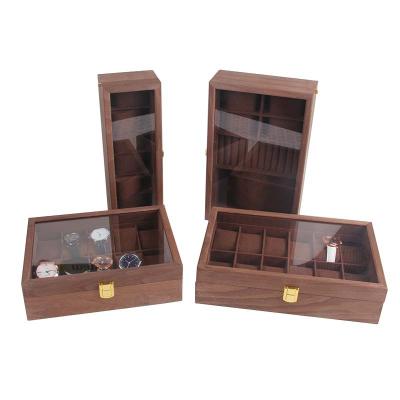 China Gift Packaging Logo Finish Custom Gift Wood Watch Box Packaging Luxury Wooden Watch Box for sale